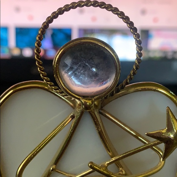 Pretty Stained Glass tea light Angel - Picture 3 of 10